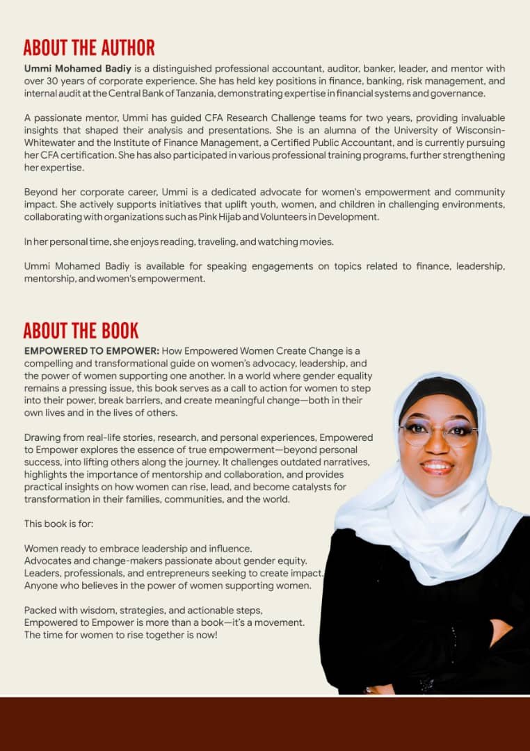 Empowered to Empower back book